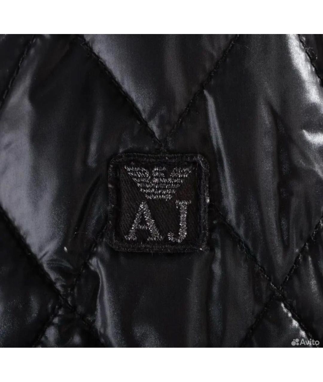ARMANI JEANS Черная куртка, фото 6