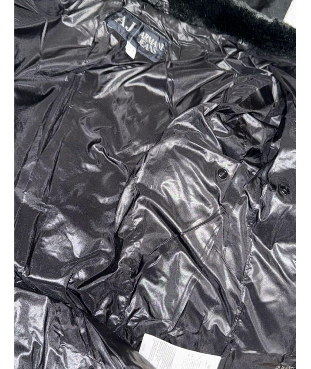 ARMANI JEANS Черная куртка, фото 3