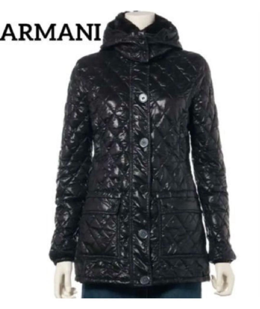 ARMANI JEANS Черная куртка, фото 9
