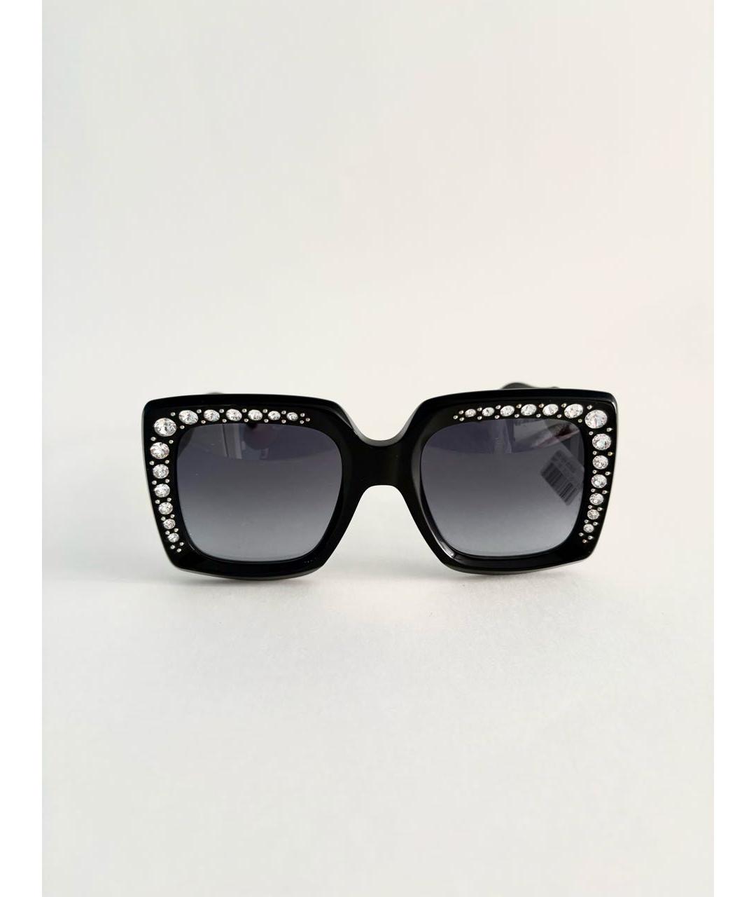 CAROLINA HERRERA Черные пластиковые солнцезащитные очки, фото 3