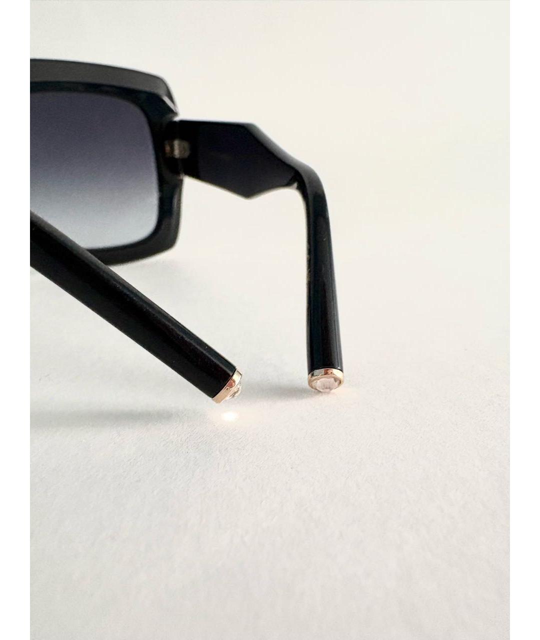 CAROLINA HERRERA Черные пластиковые солнцезащитные очки, фото 6