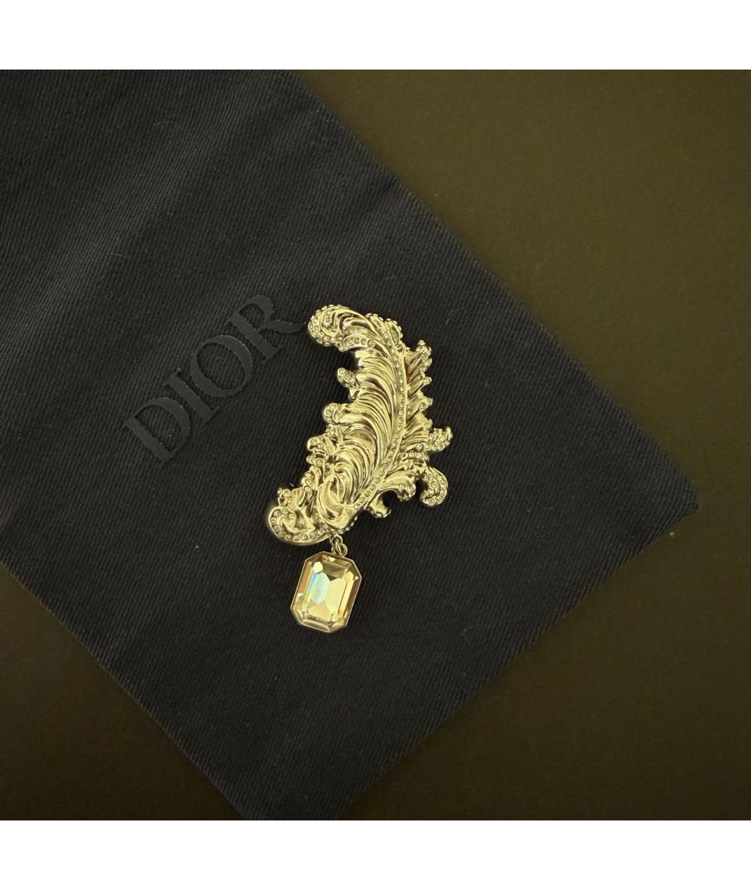 CHRISTIAN DIOR Серебряная булавка / брошь, фото 2