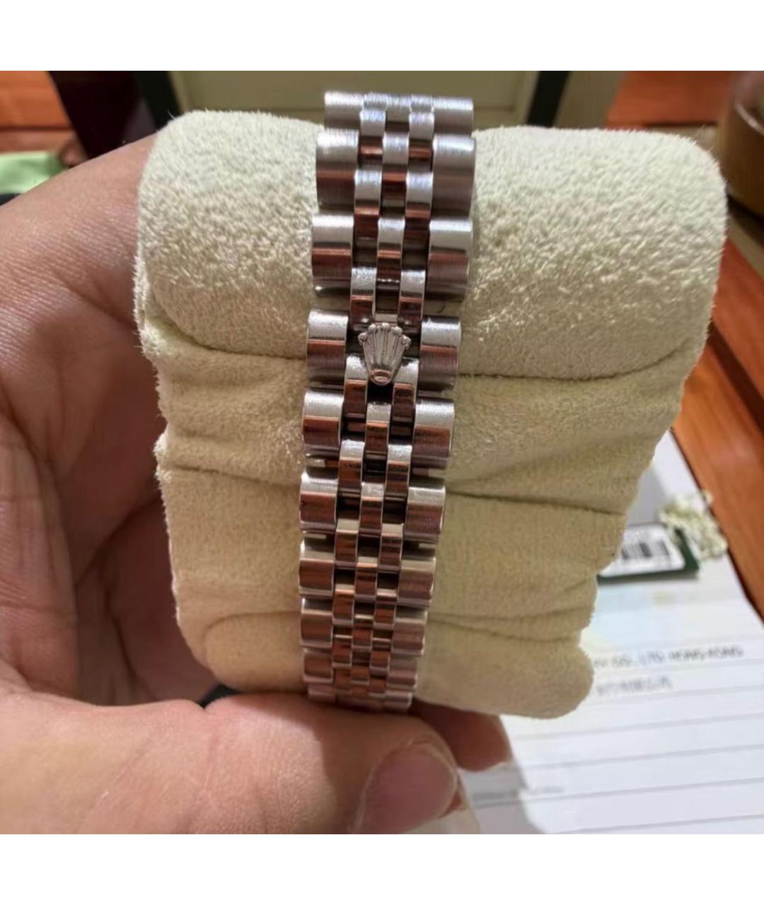 ROLEX Серебряные часы, фото 4