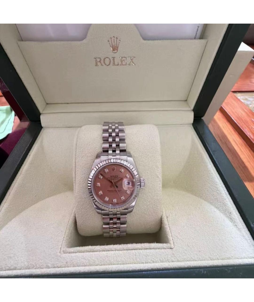 ROLEX Серебряные часы, фото 2