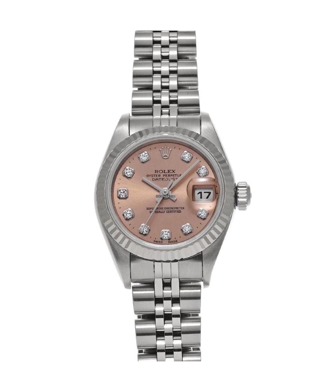 ROLEX Серебряные часы, фото 1