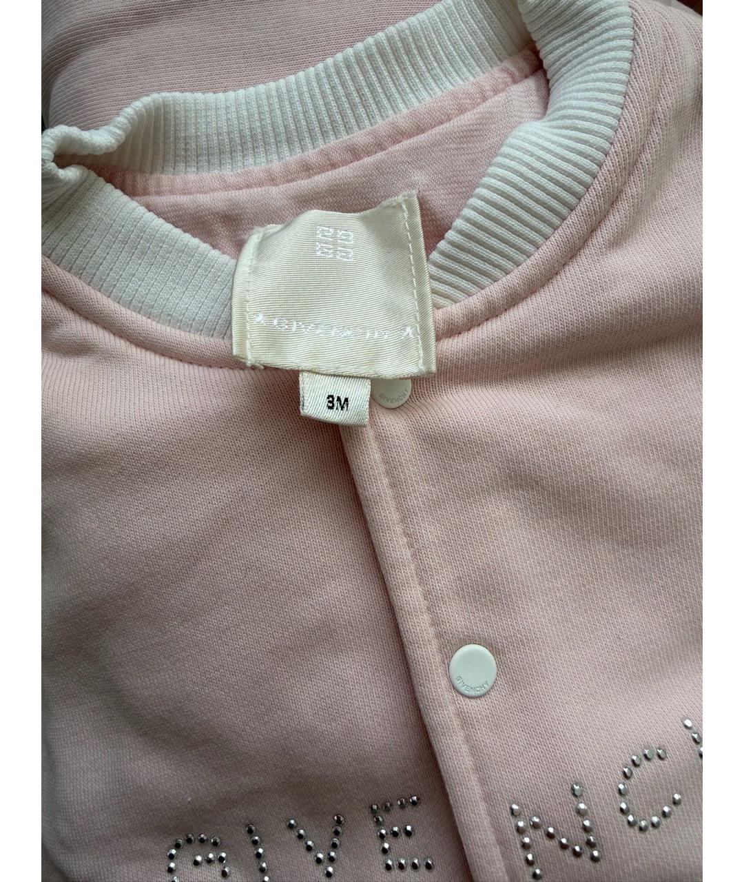 GIVENCHY Розовый хлопковый комплект, фото 3