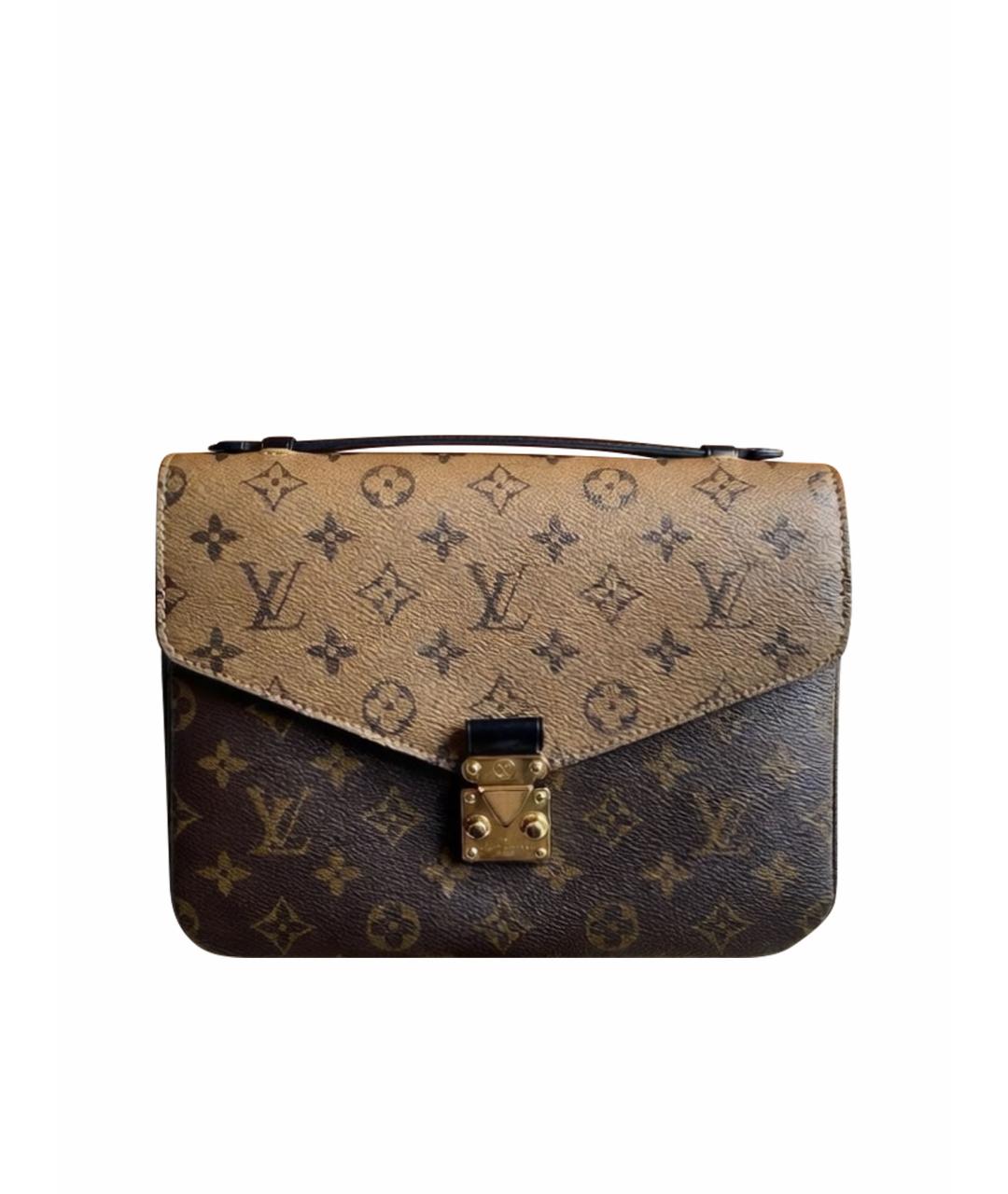 LOUIS VUITTON Коричневая сумка через плечо, фото 1