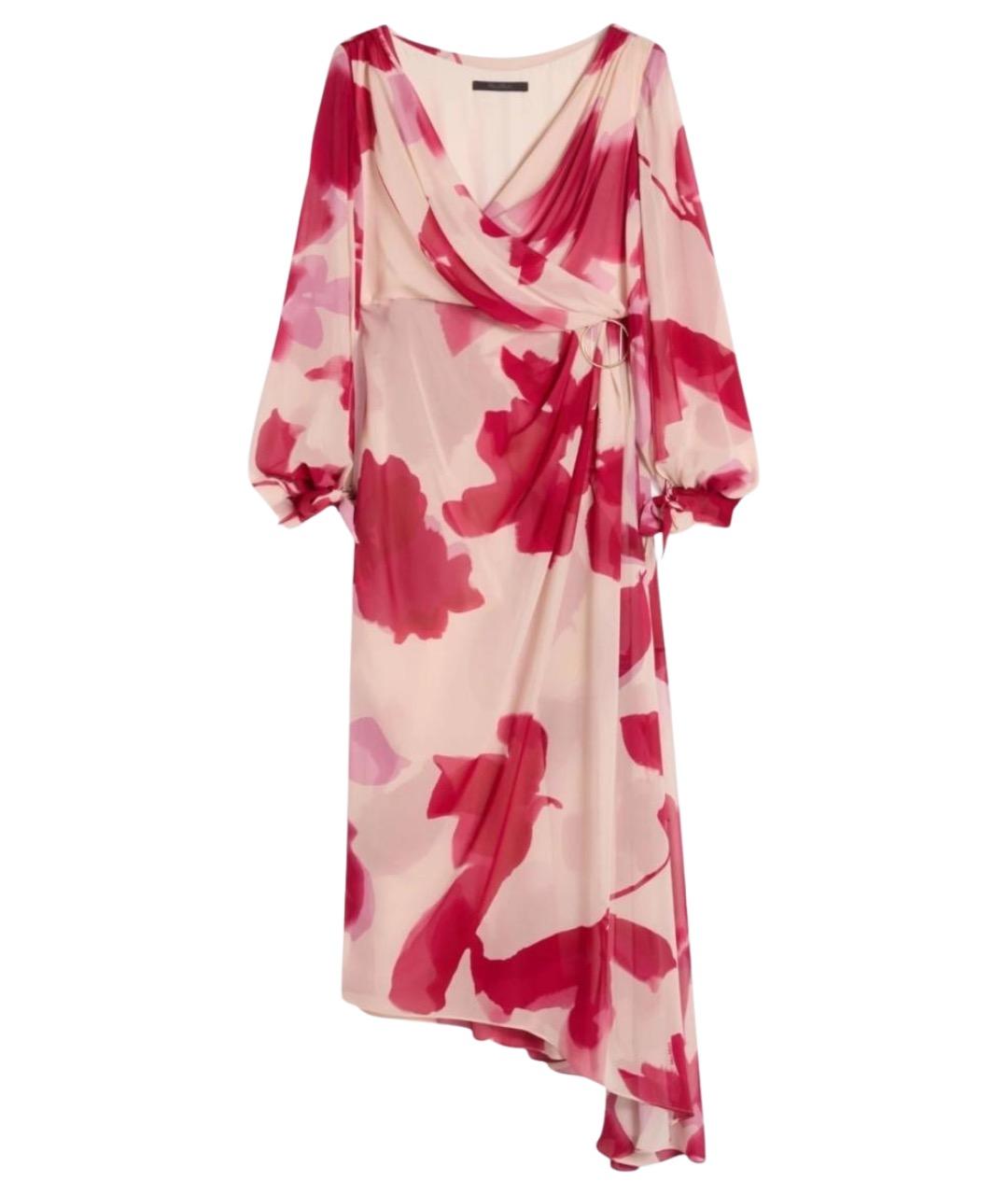 MAX MARA Мульти шелковое повседневное платье, фото 1