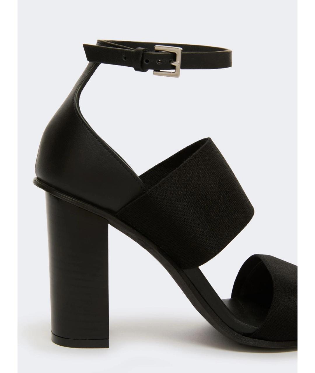 MAX MARA Черные сандалии, фото 4