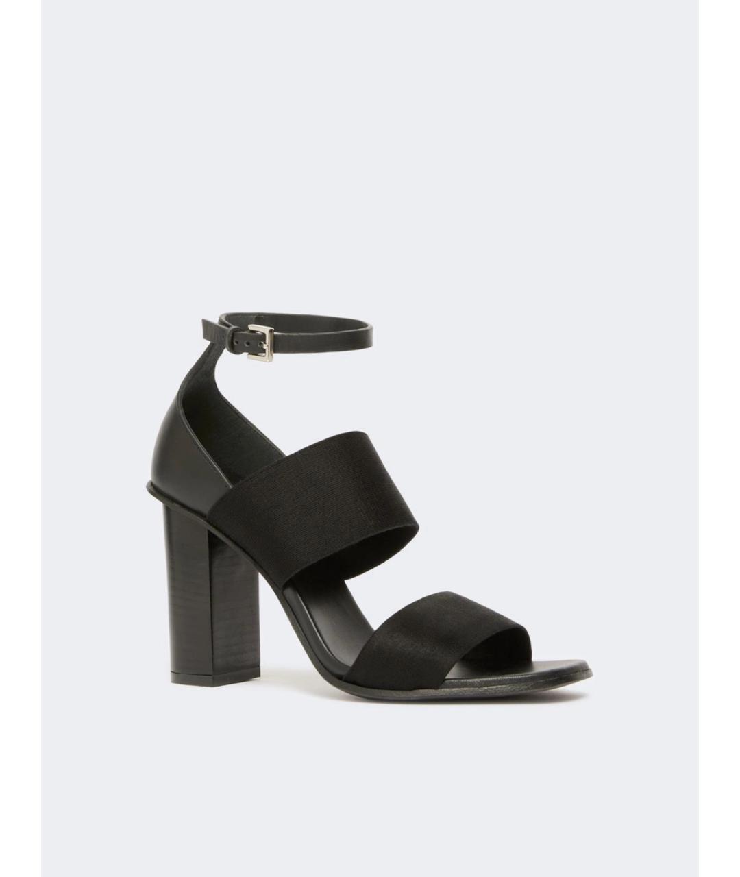 MAX MARA Черные сандалии, фото 2