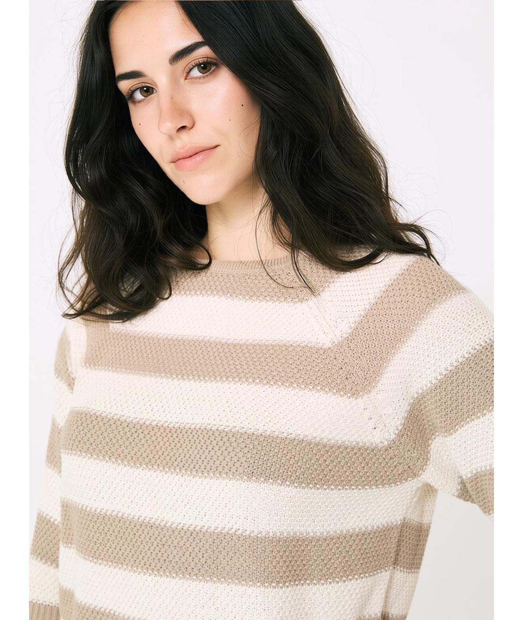 MAX MARA Мульти хлопковый джемпер / свитер, фото 5