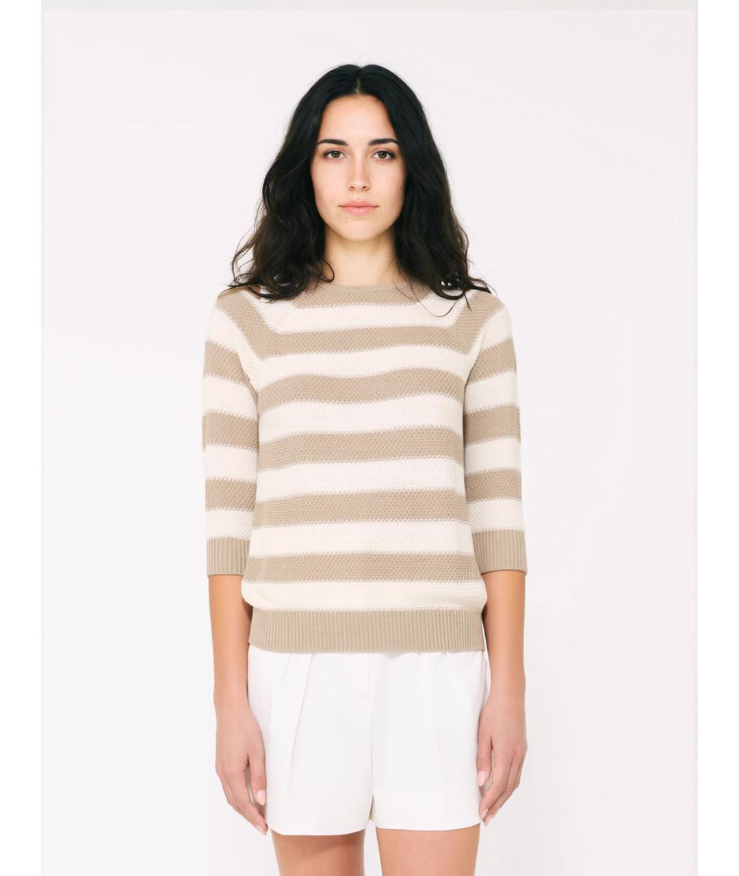 MAX MARA Мульти хлопковый джемпер / свитер, фото 3