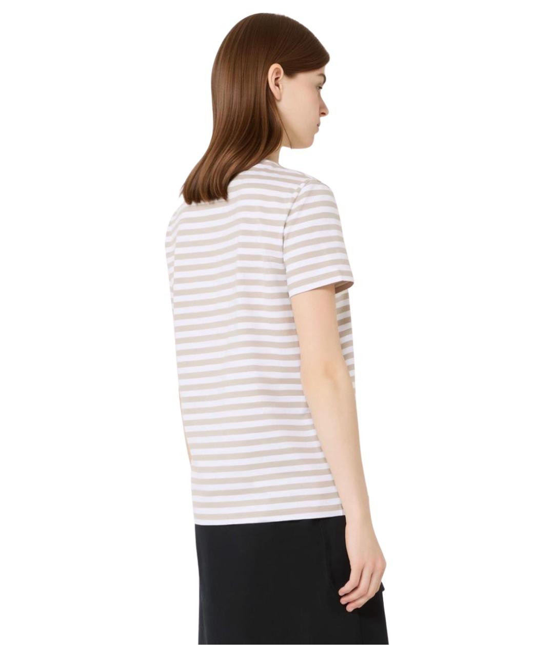 MAX MARA Мульти хлопковая футболка, фото 4