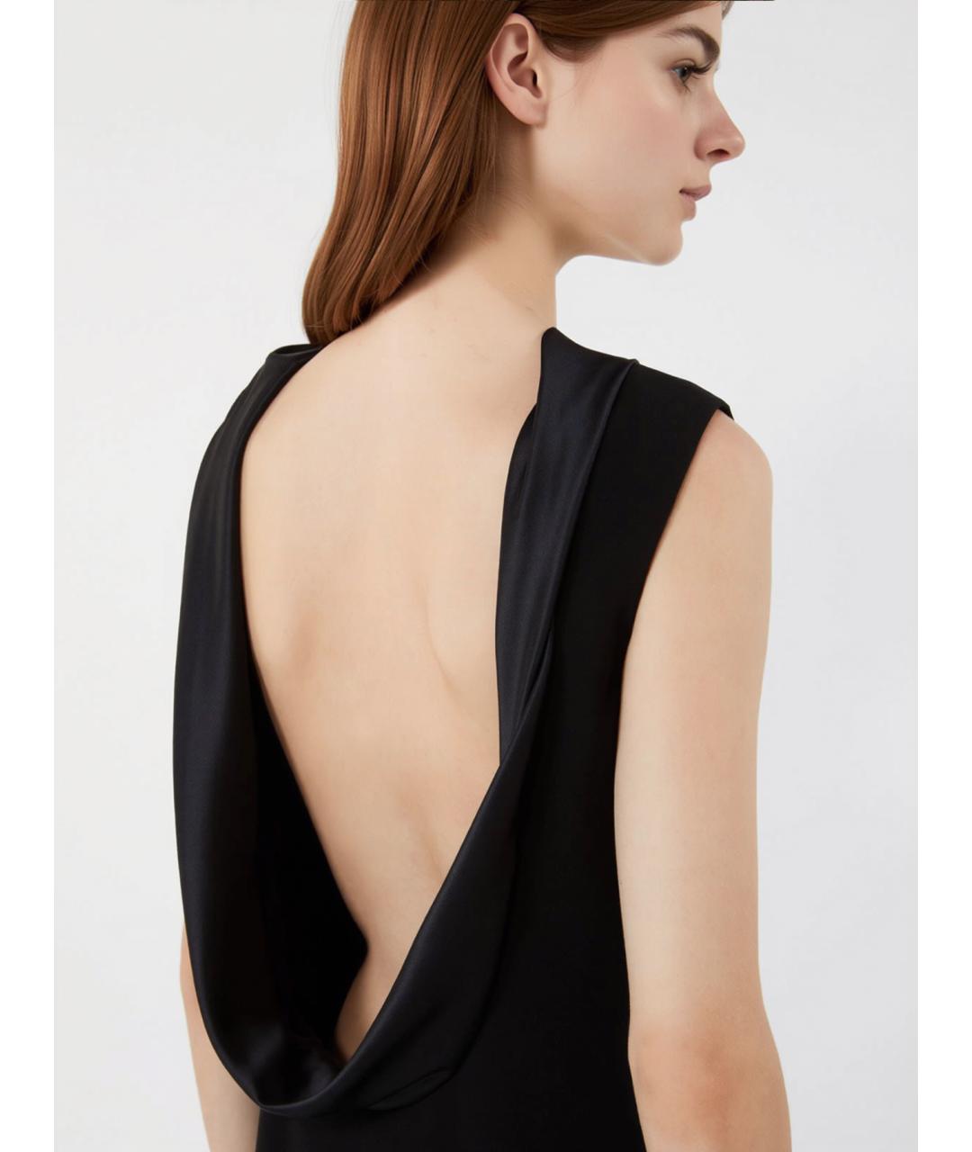 MAX MARA Черное повседневное платье, фото 5