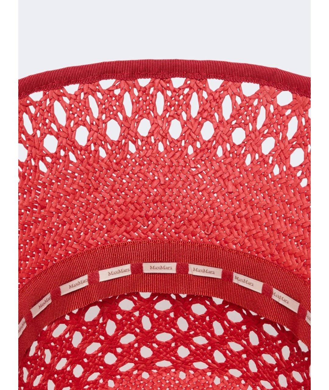 MAX MARA Красная шляпа, фото 3
