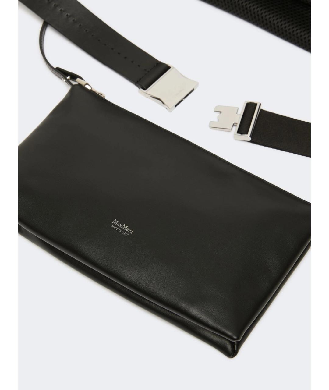 MAX MARA Черная сумка тоут, фото 3