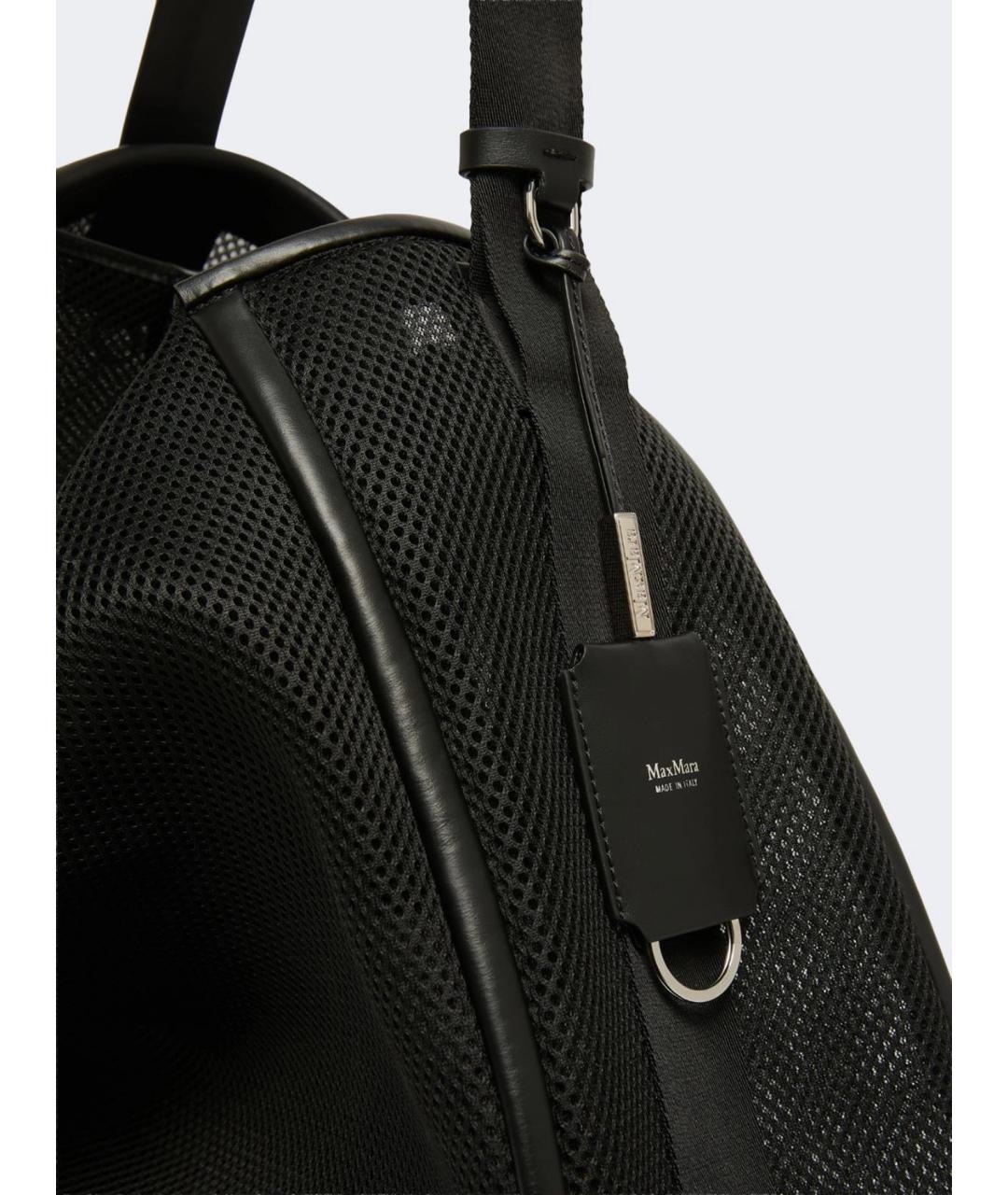 MAX MARA Черная сумка тоут, фото 4