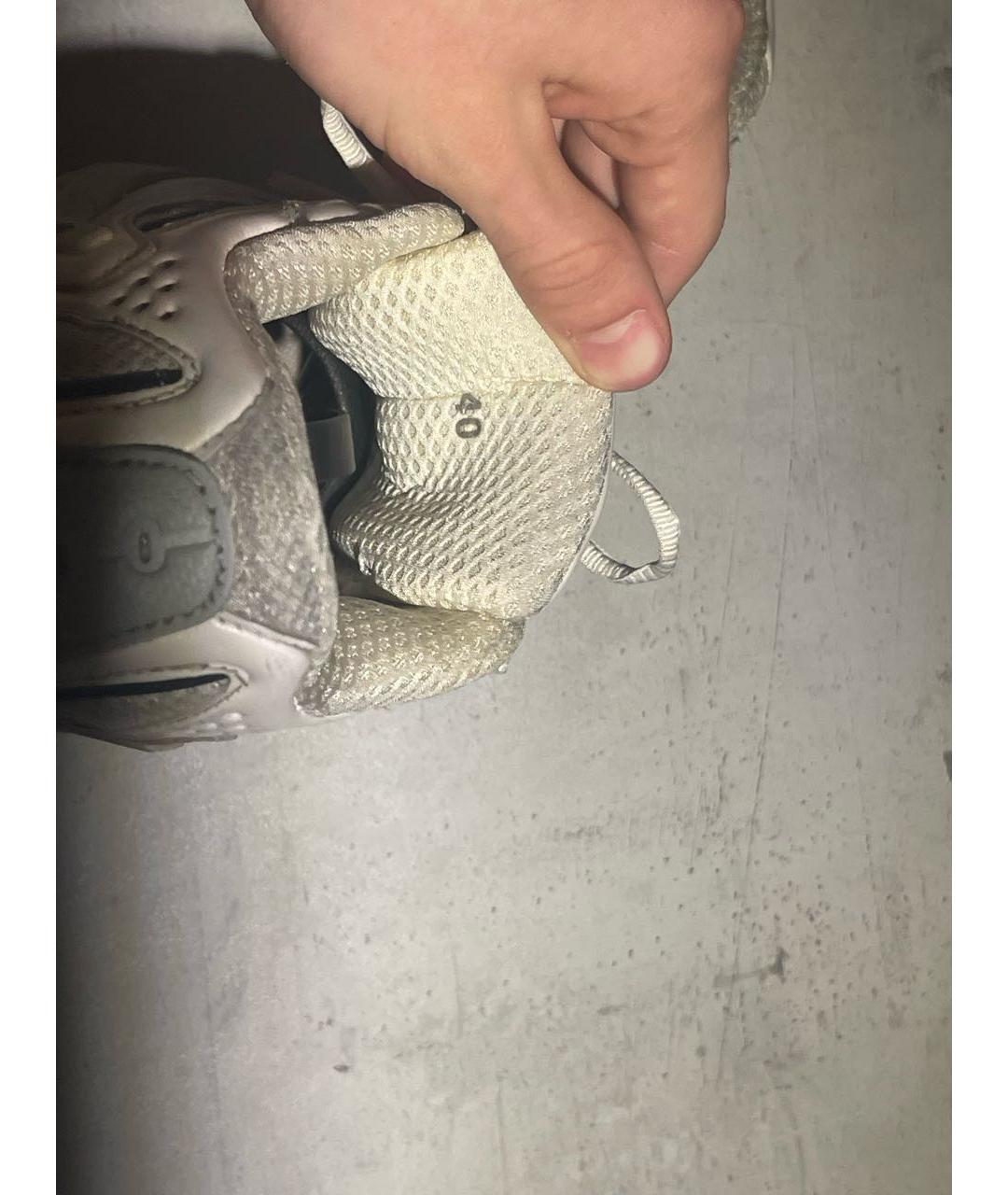 RAF SIMONS Белые низкие кроссовки / кеды, фото 5