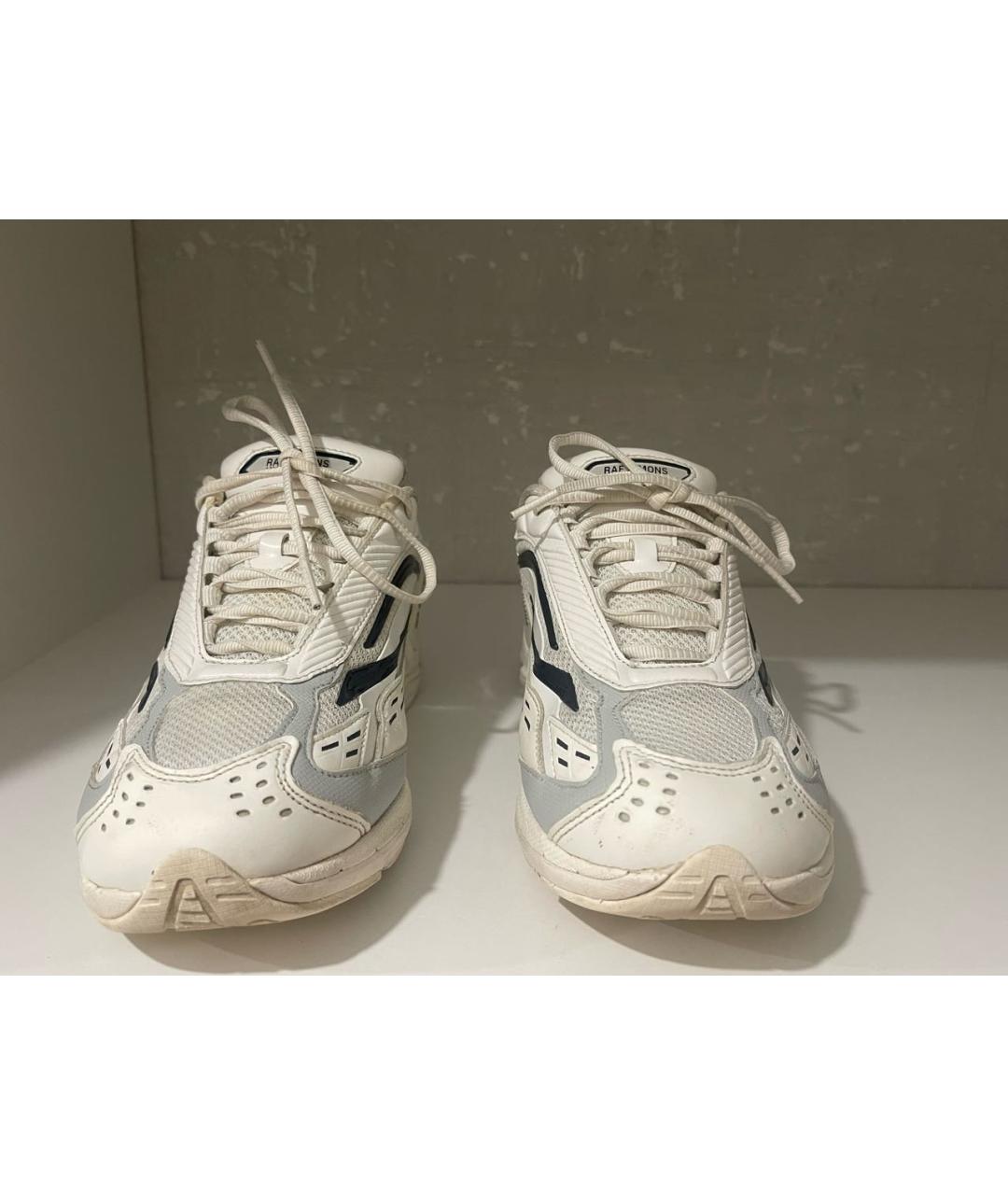 RAF SIMONS Белые низкие кроссовки / кеды, фото 2