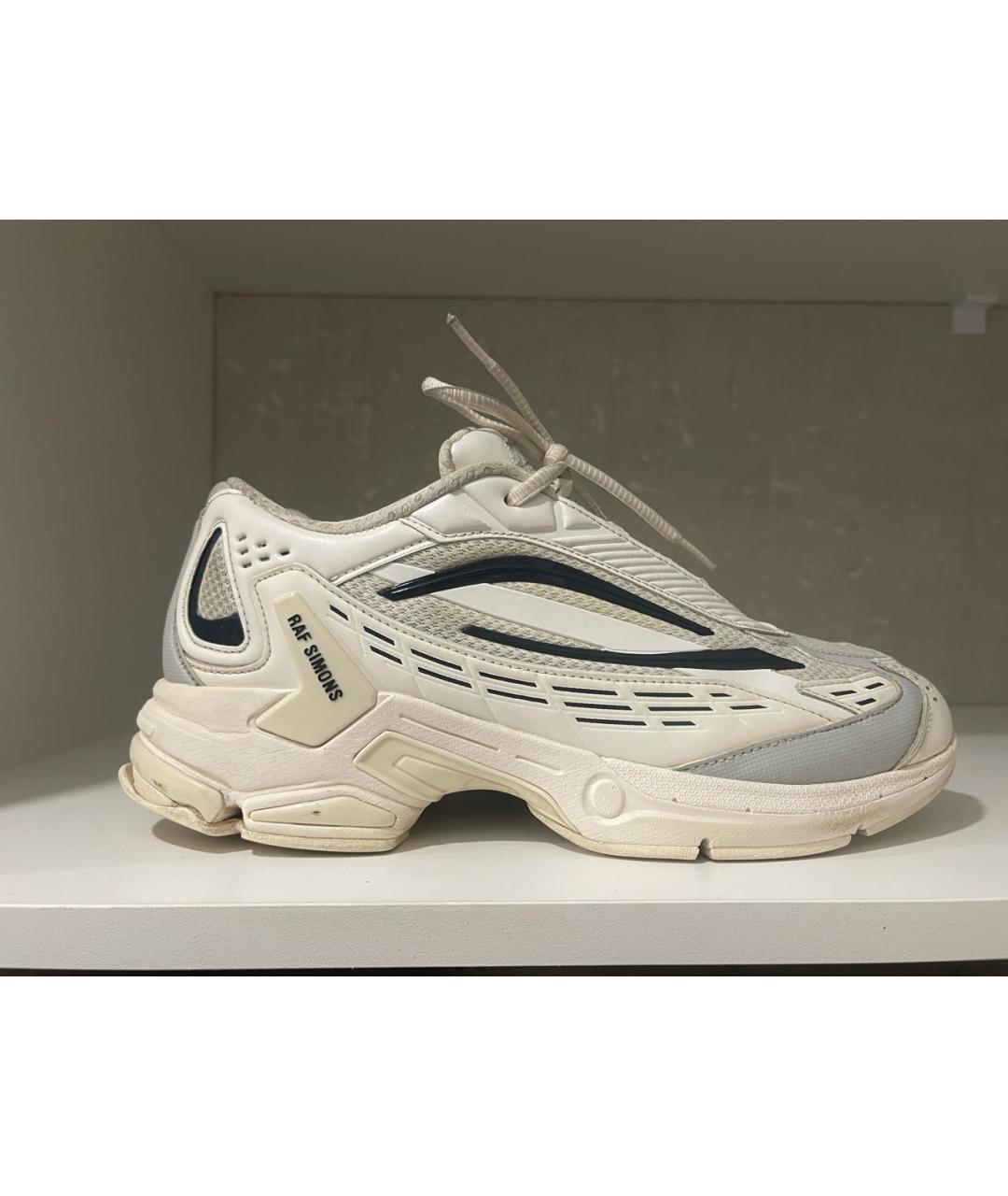 RAF SIMONS Белые низкие кроссовки / кеды, фото 9