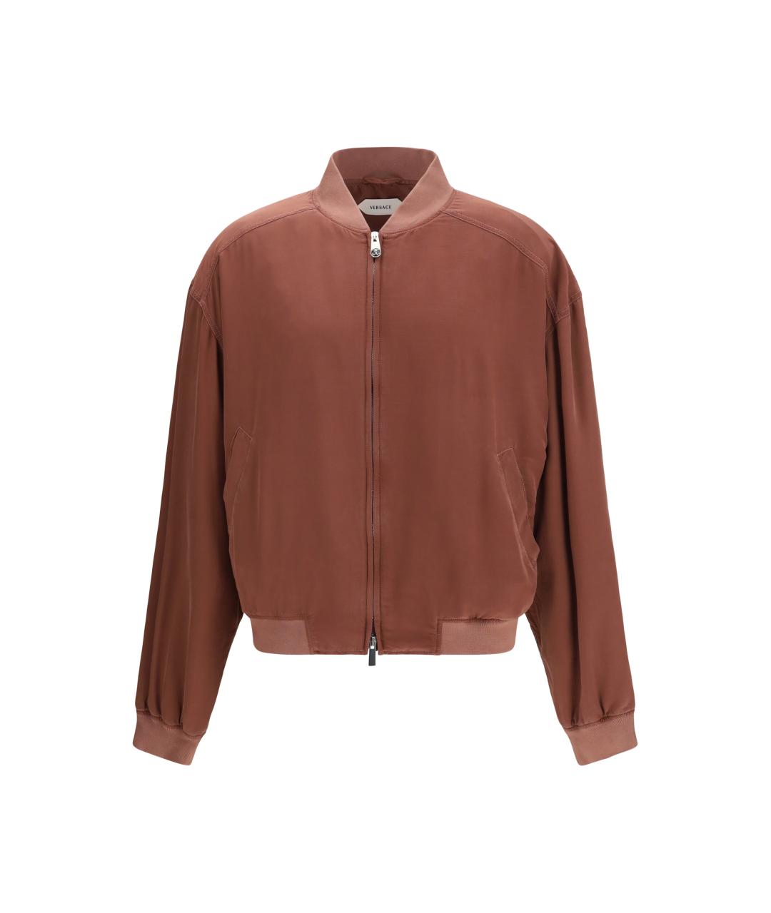 VERSACE Бордовая куртка, фото 1
