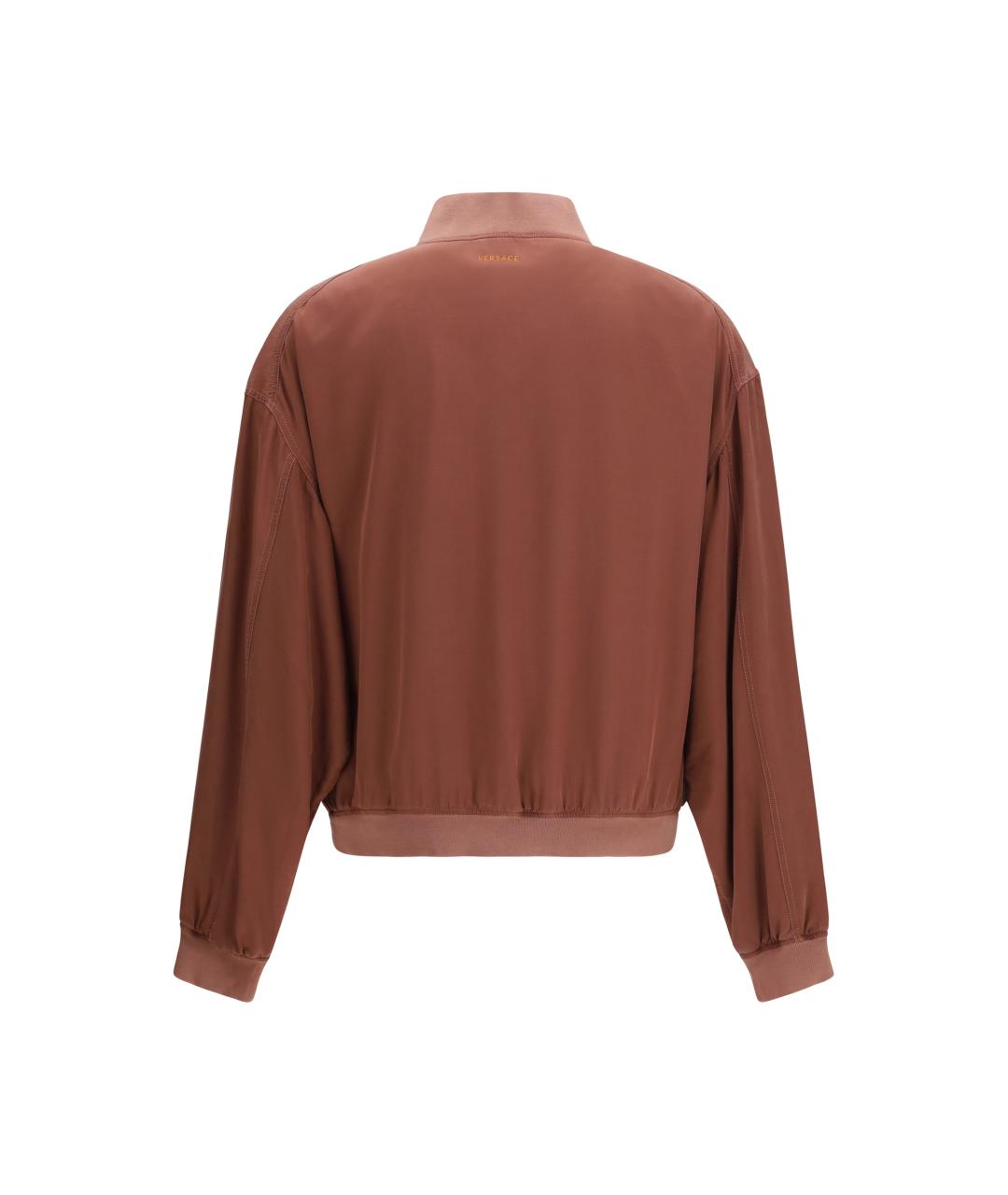 VERSACE Бордовая куртка, фото 2