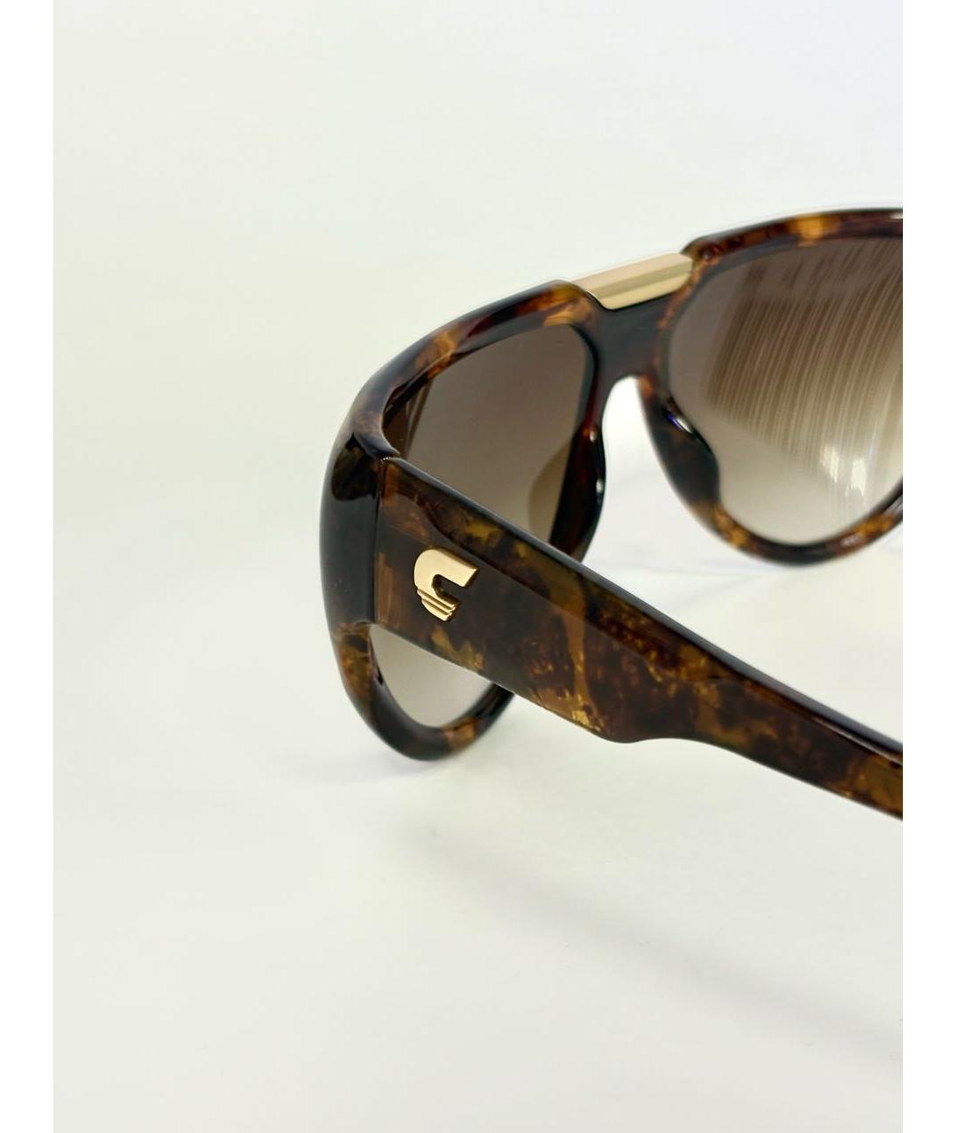 CARRERA Y CARRERA Коричневые пластиковые солнцезащитные очки, фото 7