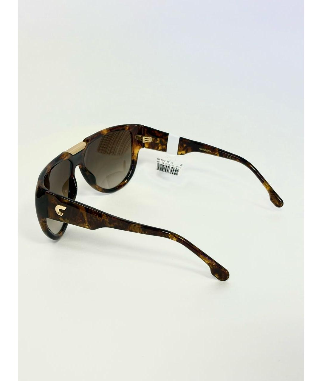CARRERA Y CARRERA Коричневые пластиковые солнцезащитные очки, фото 8