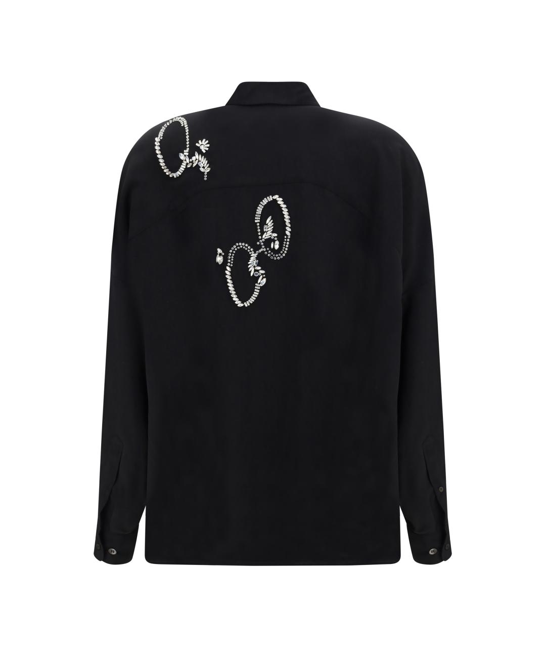 DRIES VAN NOTEN Черная рубашка, фото 2