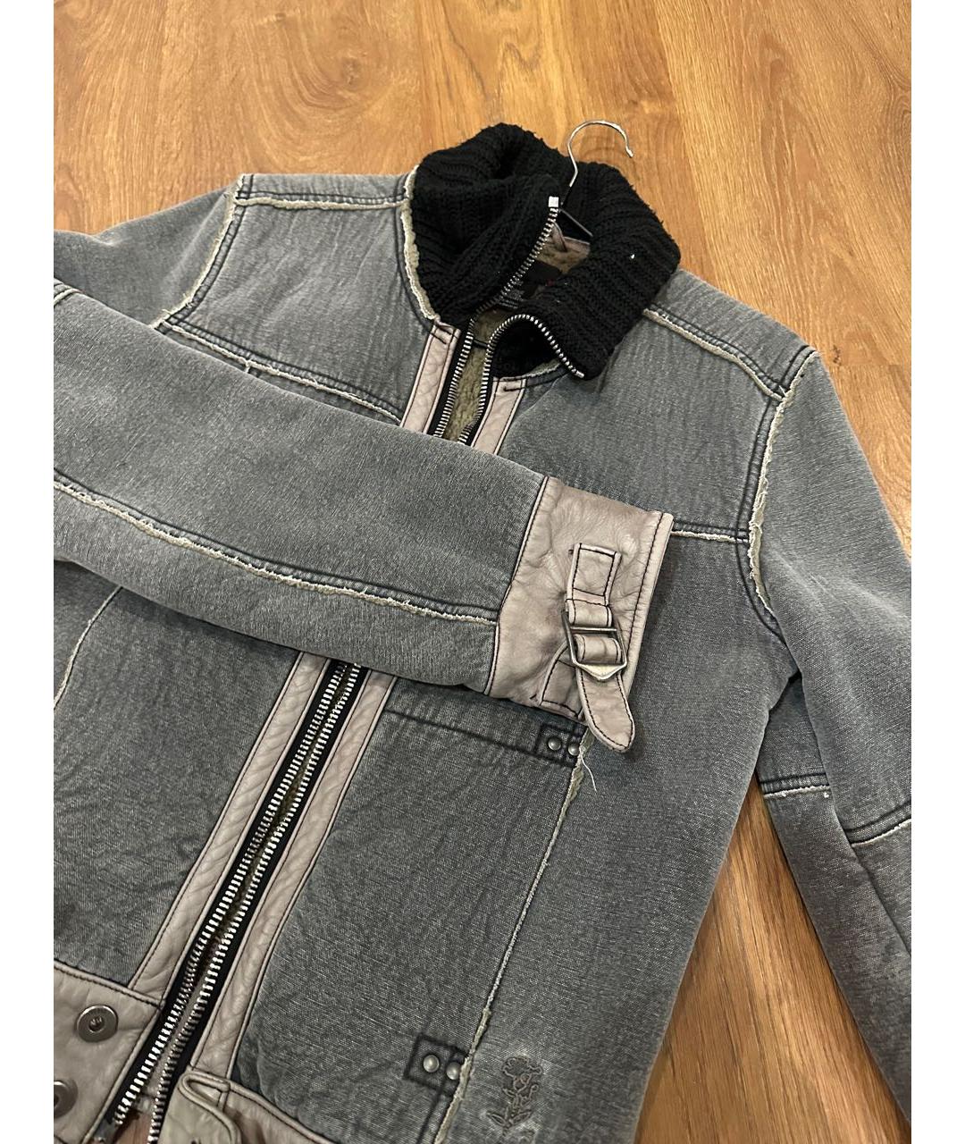 DIESEL Антрацитовая куртка, фото 5