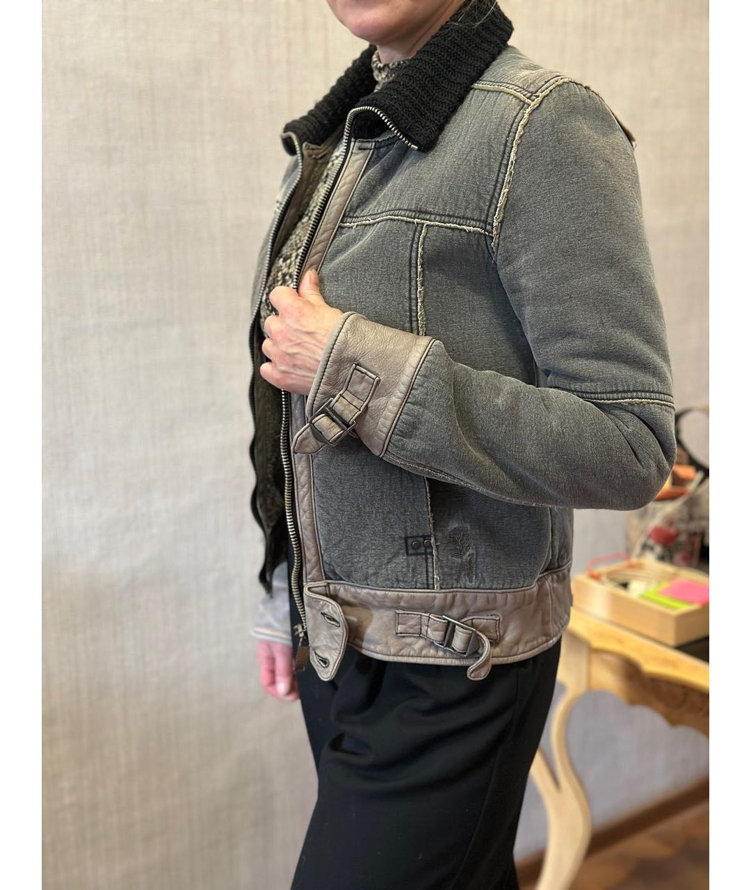 DIESEL Антрацитовая куртка, фото 7