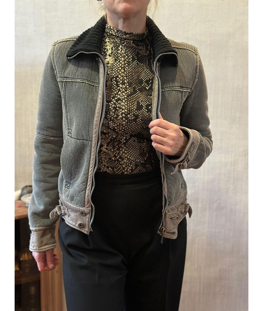 DIESEL Антрацитовая куртка, фото 8