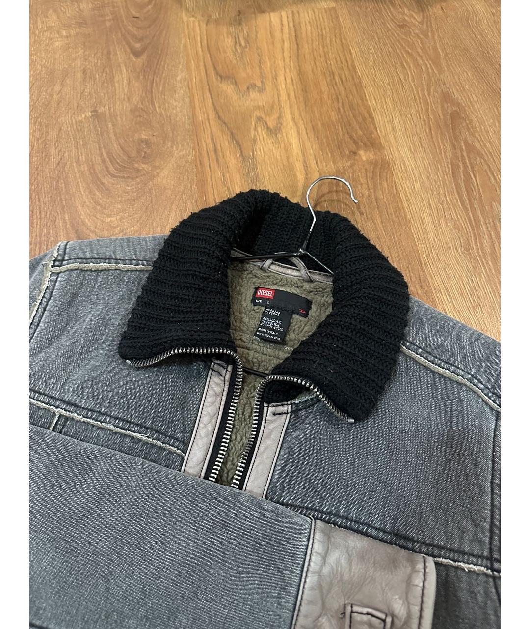 DIESEL Антрацитовая куртка, фото 6