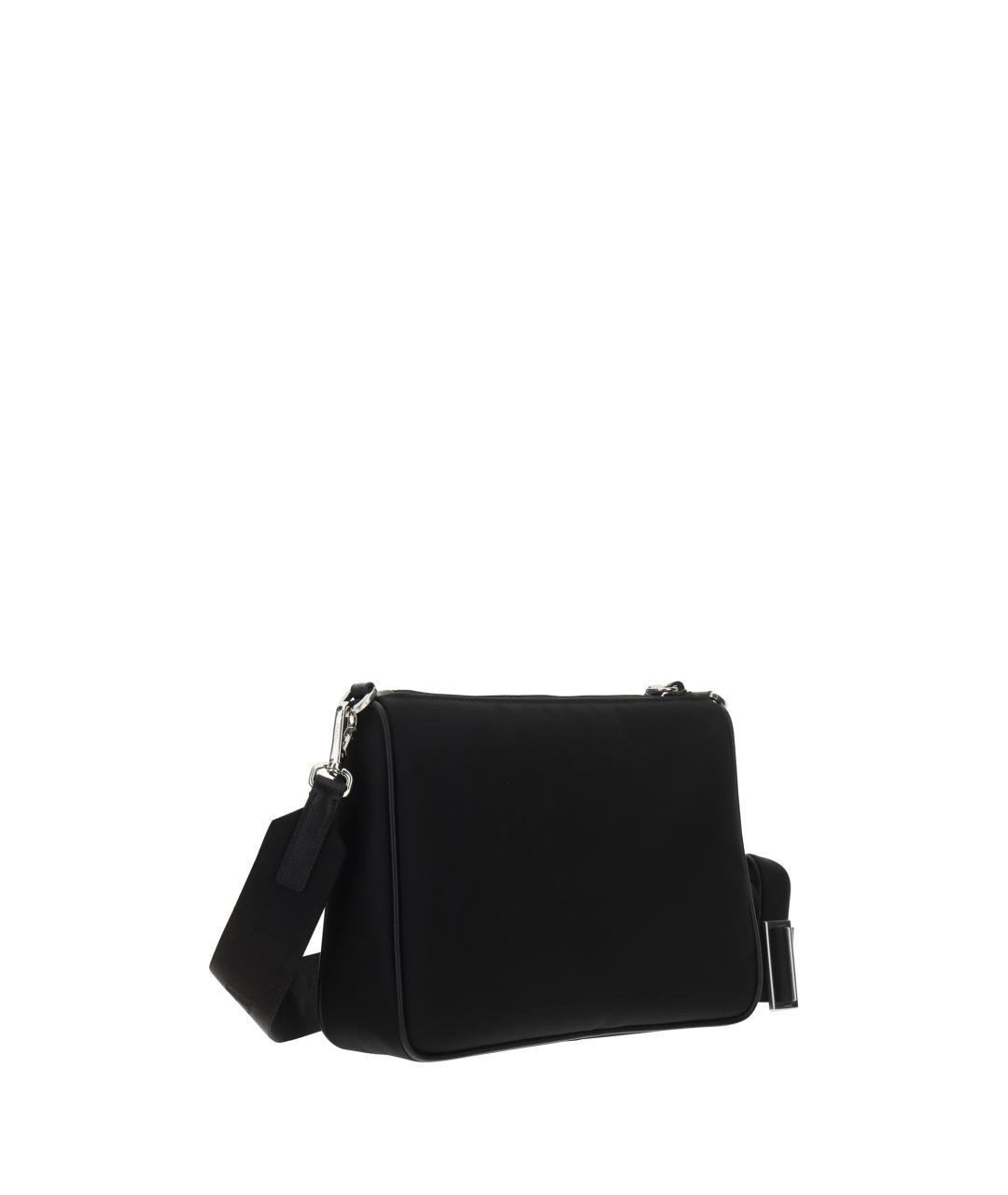 PRADA Черная синтетическая сумка на плечо, фото 3