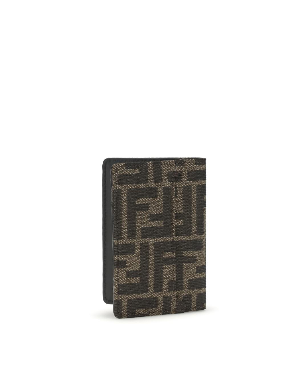 FENDI Коричневый кожаный кардхолдер, фото 2