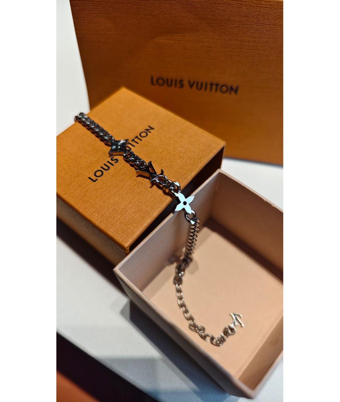 LOUIS VUITTON Серебрянный браслет, фото 6
