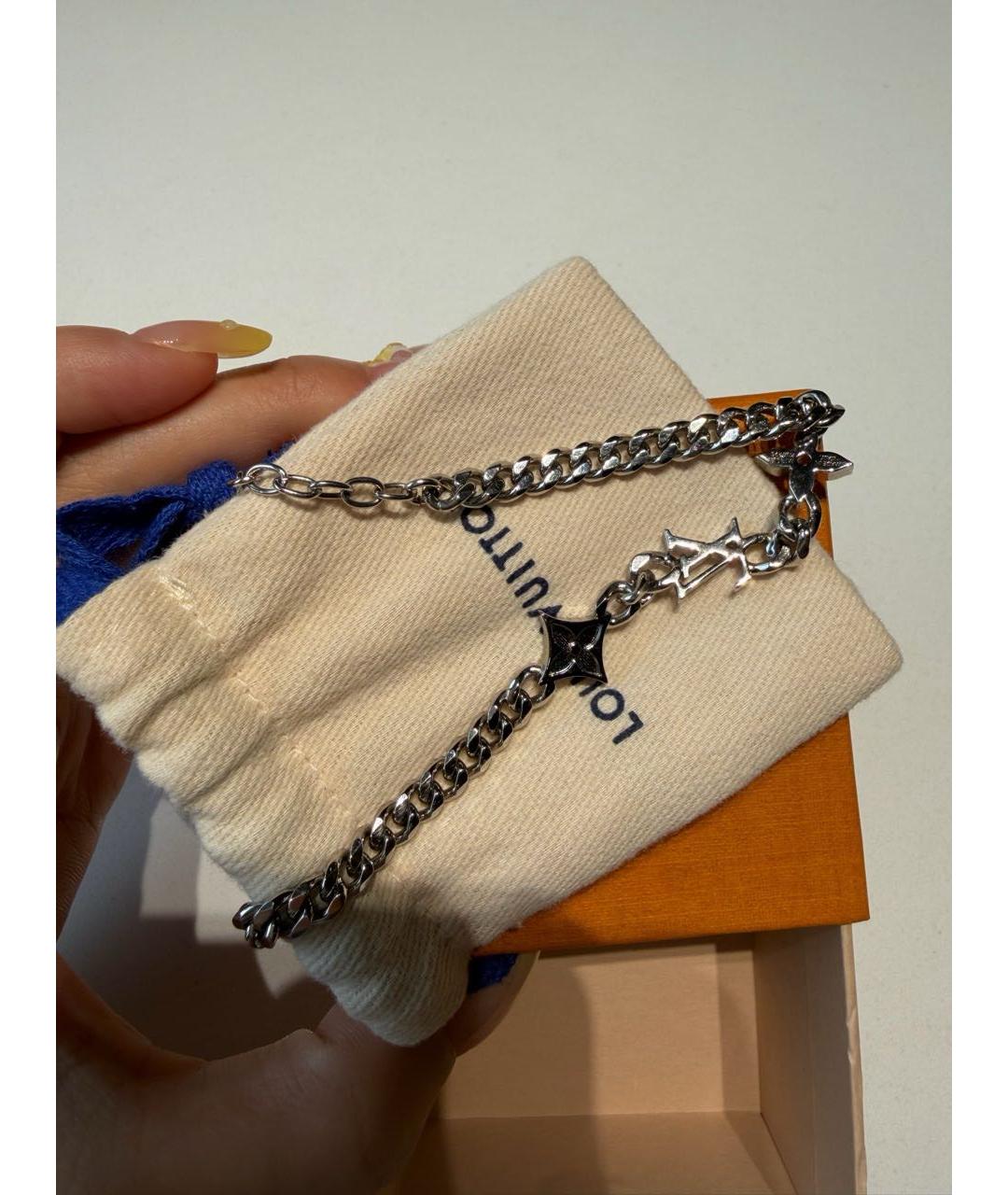 LOUIS VUITTON Серебрянный браслет, фото 2