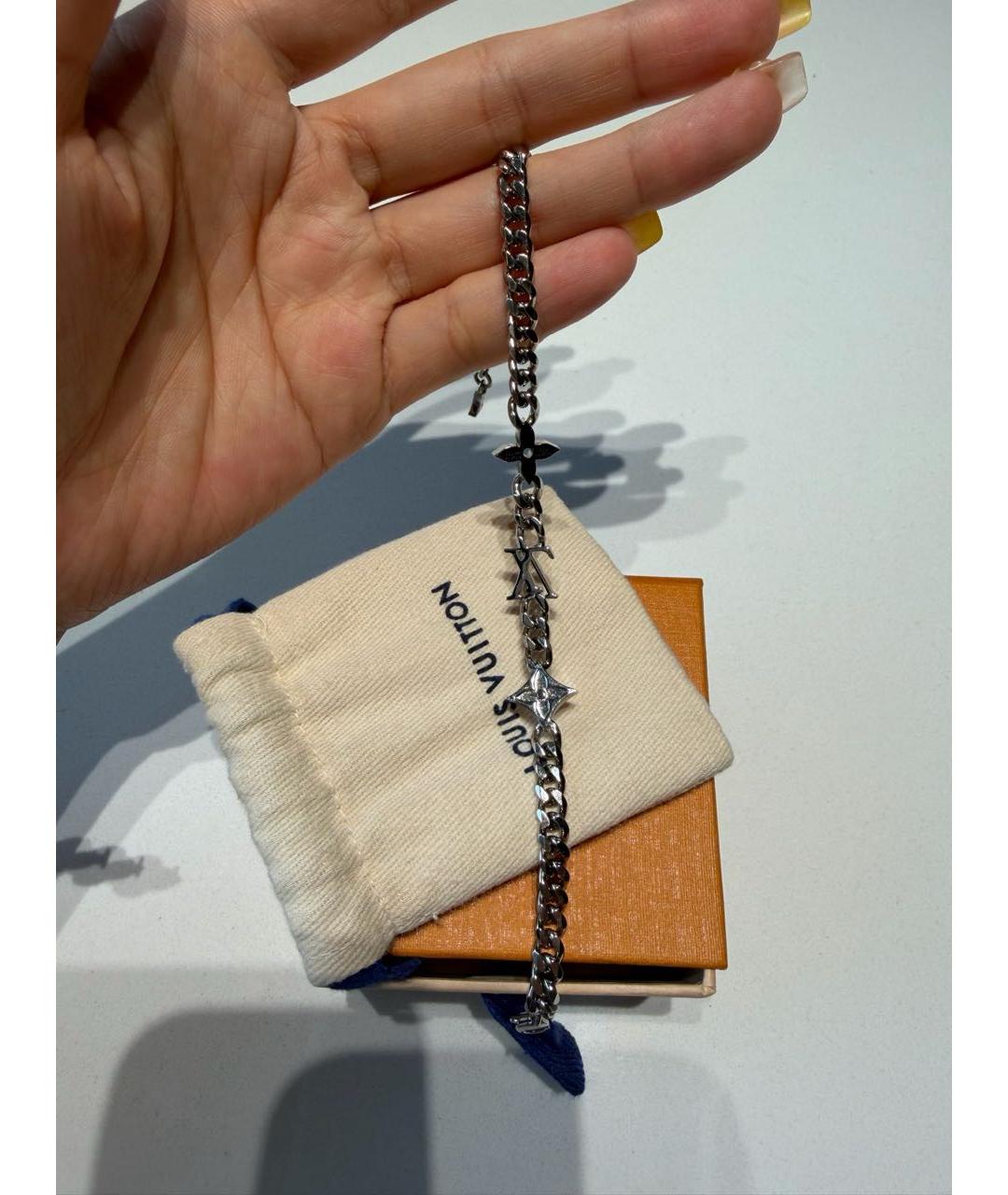LOUIS VUITTON Серебрянный браслет, фото 3