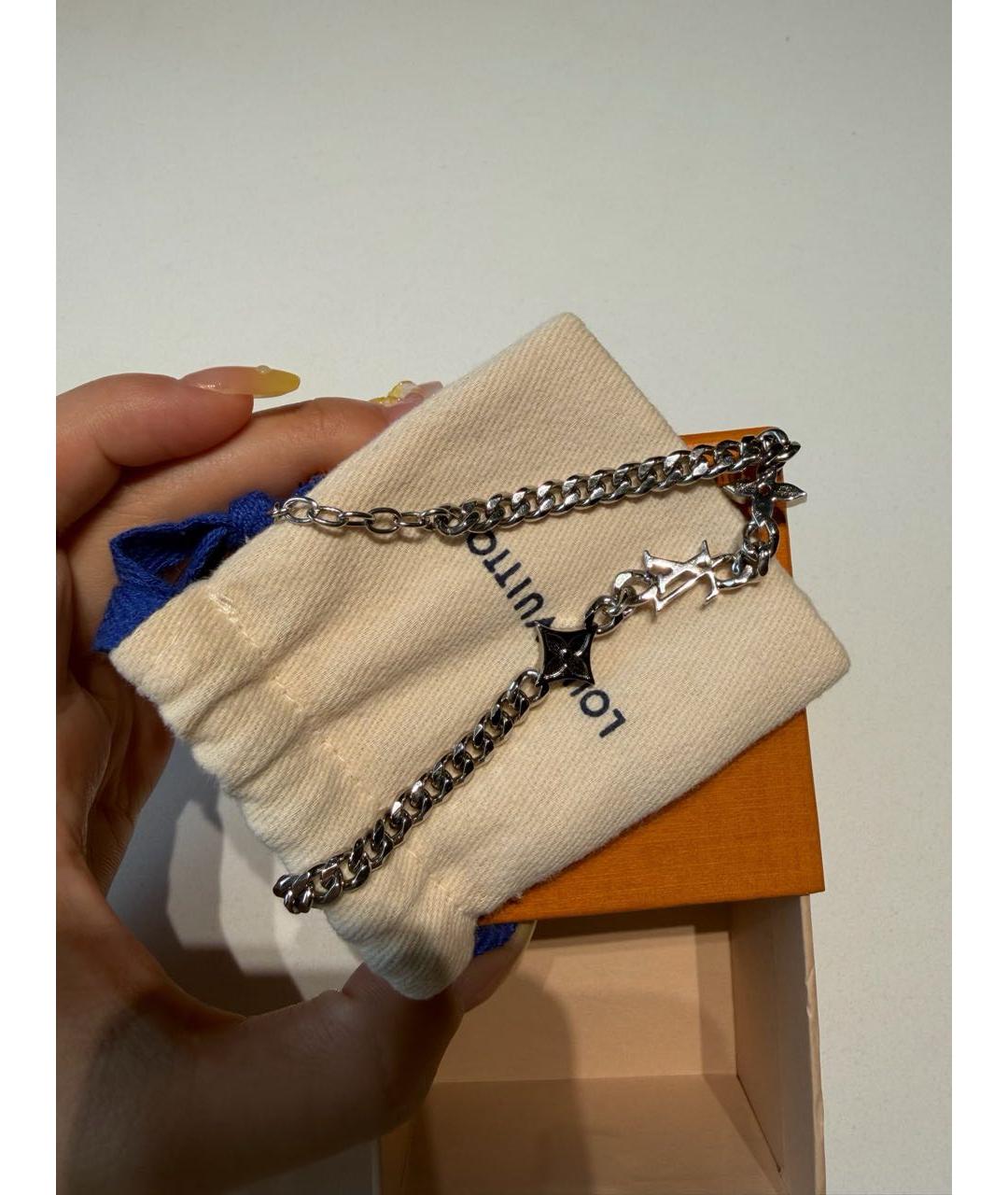 LOUIS VUITTON Серебрянный браслет, фото 9