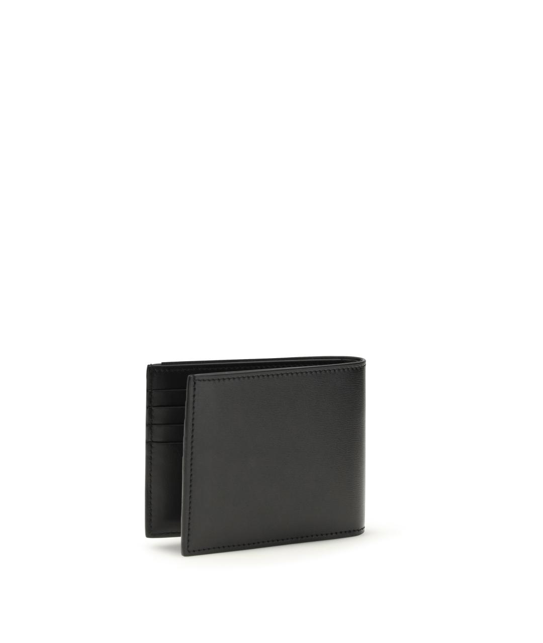 FENDI Черный кожаный кошелек, фото 2