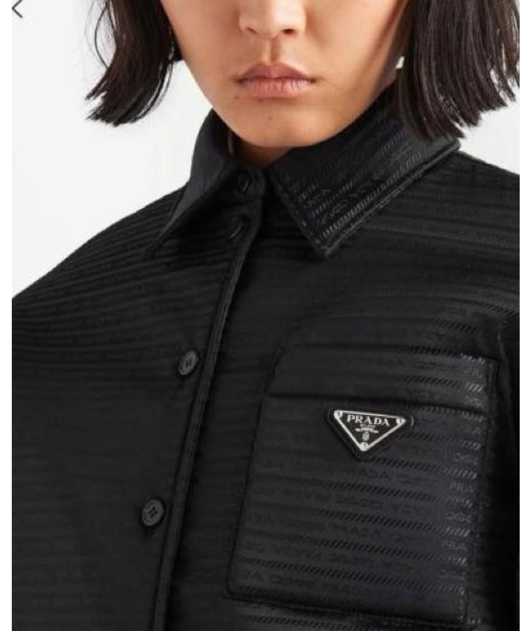 PRADA Черная куртка, фото 6