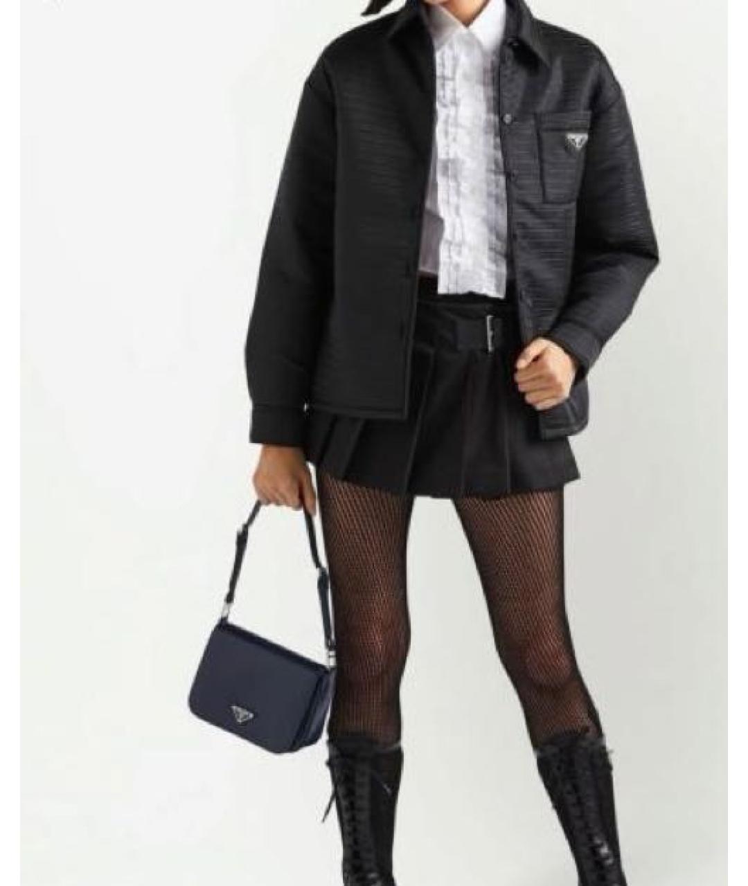 PRADA Черная куртка, фото 4