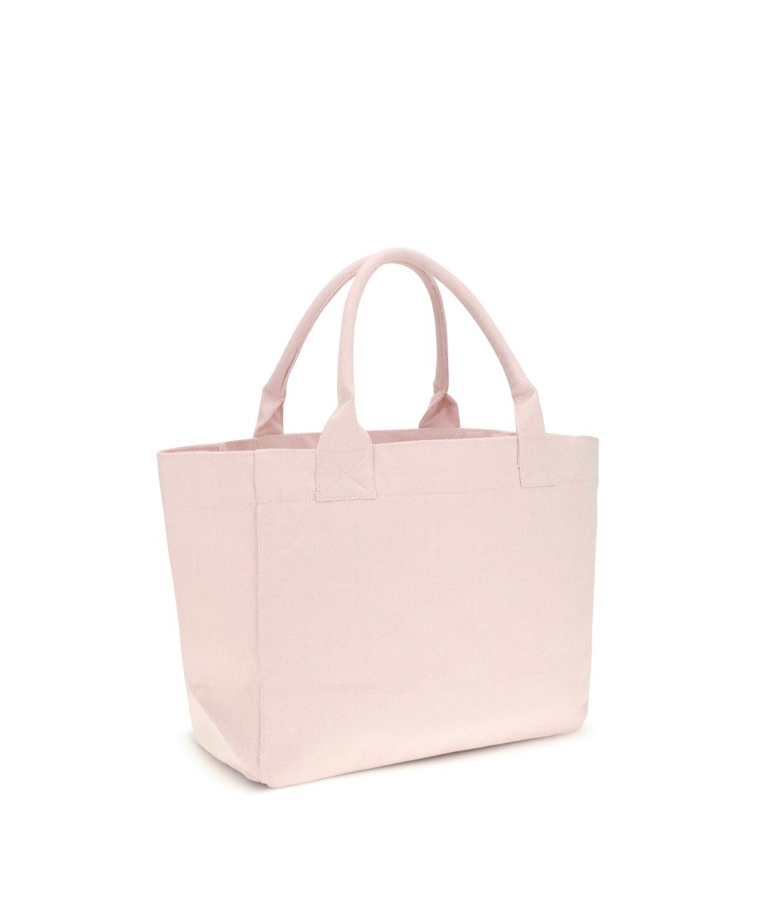 GANNI Розовая тканевая сумка тоут, фото 3