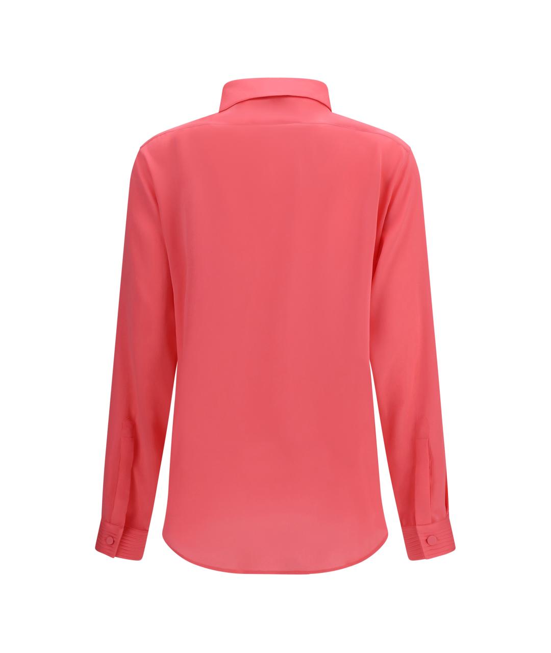 TOM FORD Коралловая шелковая рубашка, фото 2