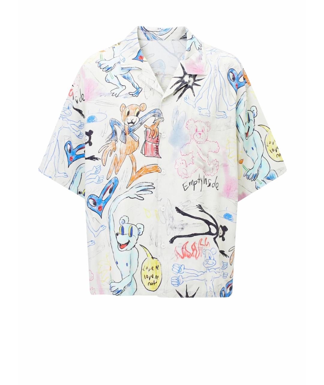 DOMREBEL Бежевая кэжуал рубашка, фото 1