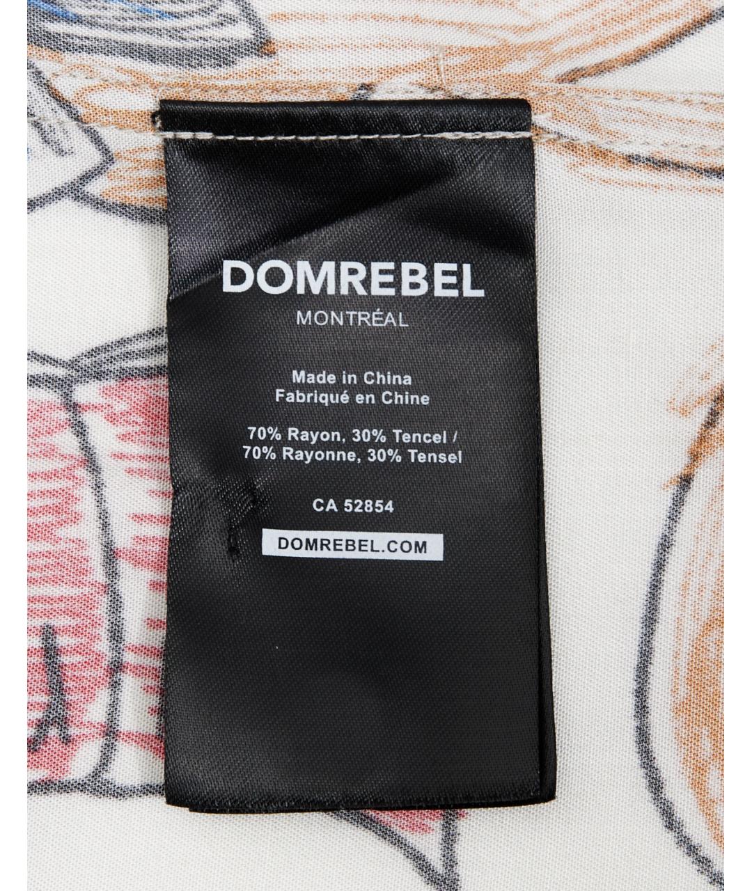 DOMREBEL Бежевая кэжуал рубашка, фото 5