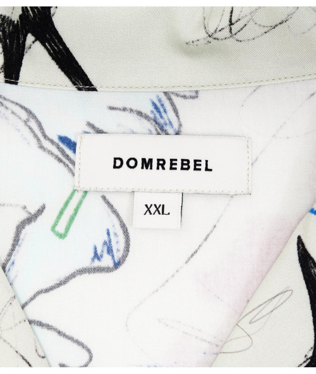 DOMREBEL Бежевая кэжуал рубашка, фото 4