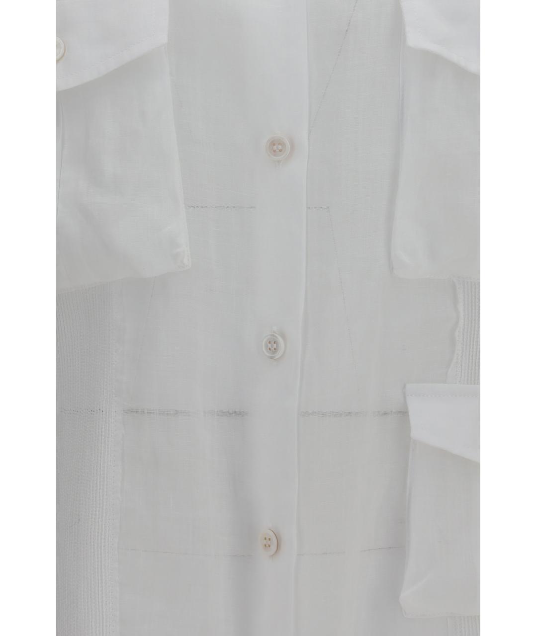 ERMANNO SCERVINO Белая рубашка, фото 3