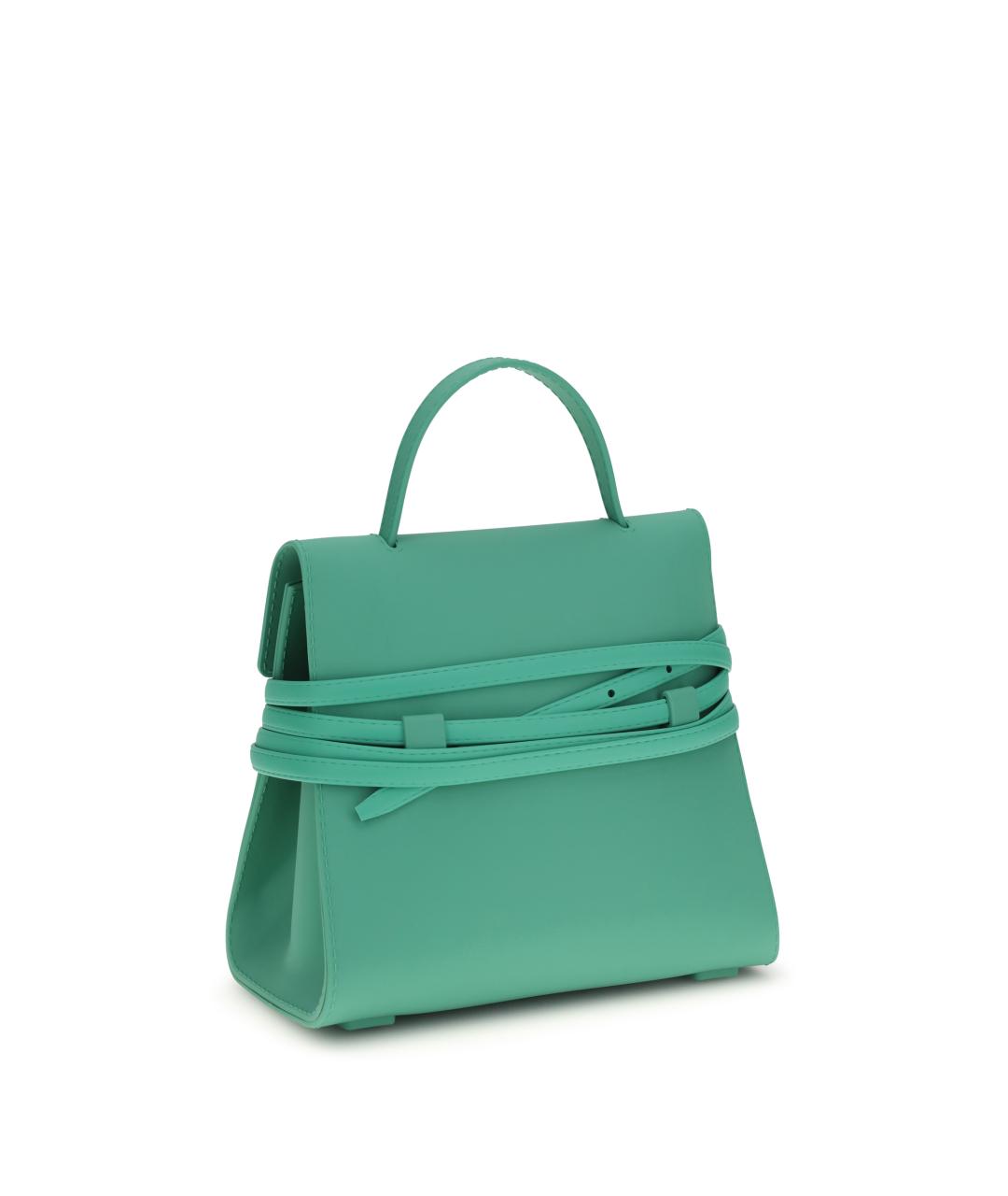 MOSCHINO Зеленая сумка тоут, фото 3