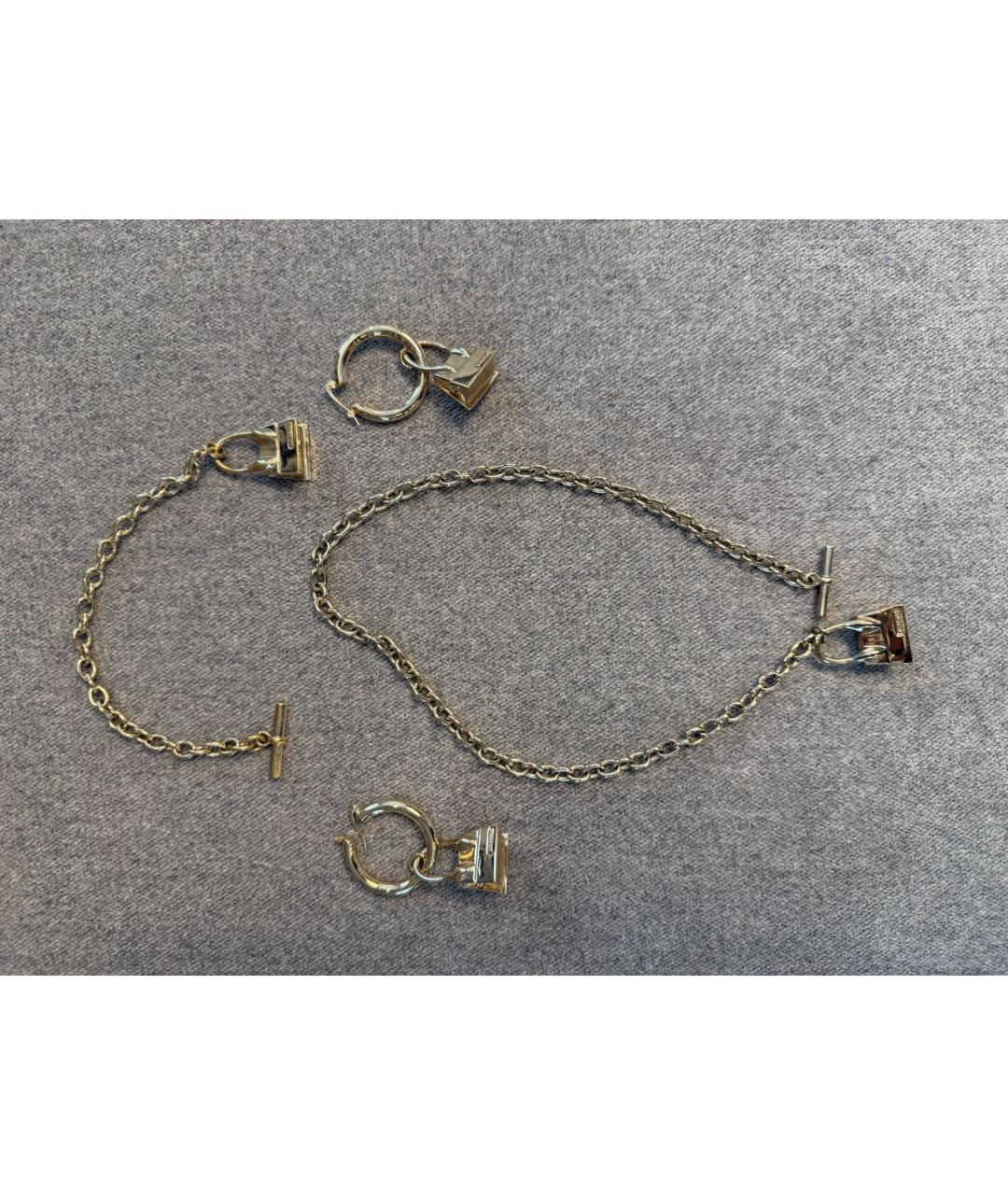 JACQUEMUS Золотой комплект, фото 4